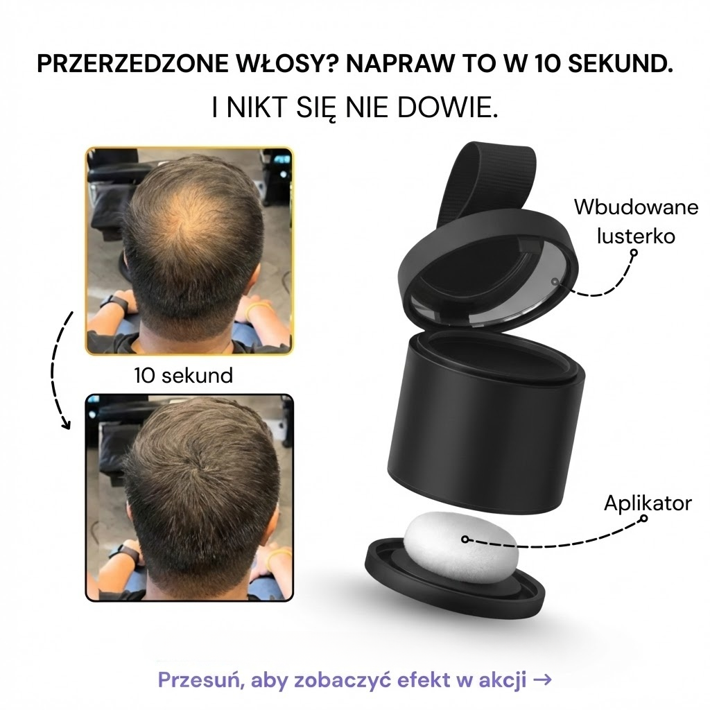 HairBloom™ Puder zagęszczający włosy