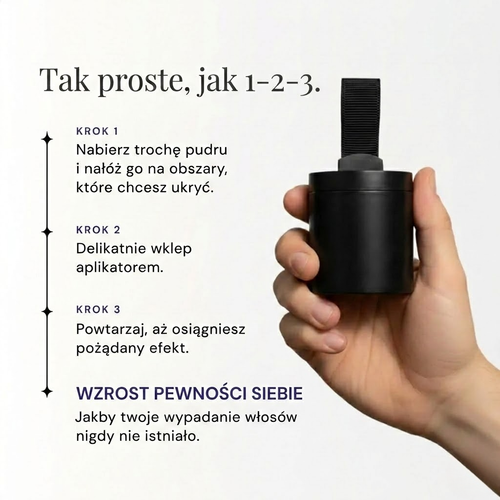 HairBloom™ Puder zagęszczający włosy